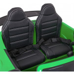 Elektrické autíčko Mercedes-Benz GT R 4x4 - lakované - zelené - dvojmiestne